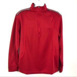 LW Men’s Nassau Flame Red Half Zip Jacket Brand New Medium